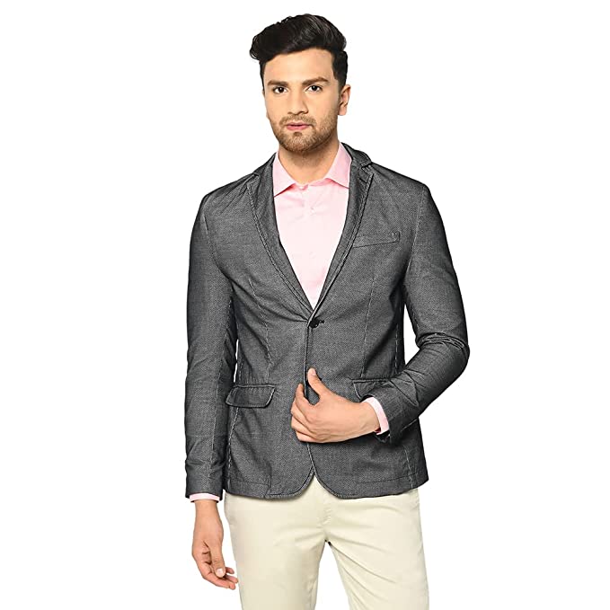 blackberrys Men's Urban Notch Lapel Slim Fit Blazer-UJ Quest - Image 2
