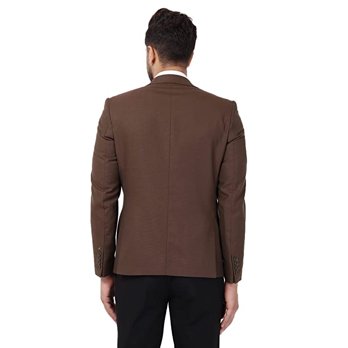 blackberrys Men's Formal Notch Lapel Slim Fit Blazer-NL-JENA - Image 2