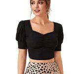 ILLI LONDON Women's Slim FIT Crop TOP