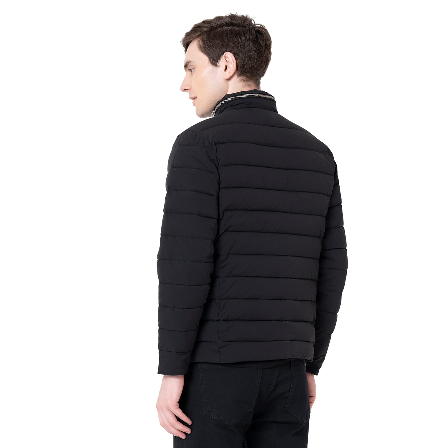 Red Tape Men's Solid Padded Jacket - Image 3