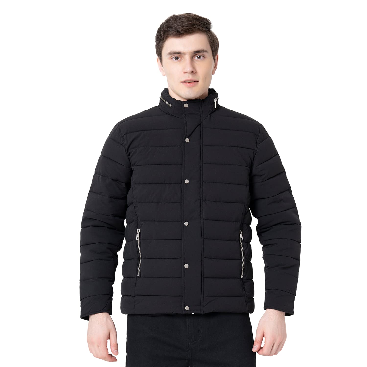 Red Tape Men's Solid Padded Jacket - Image 2