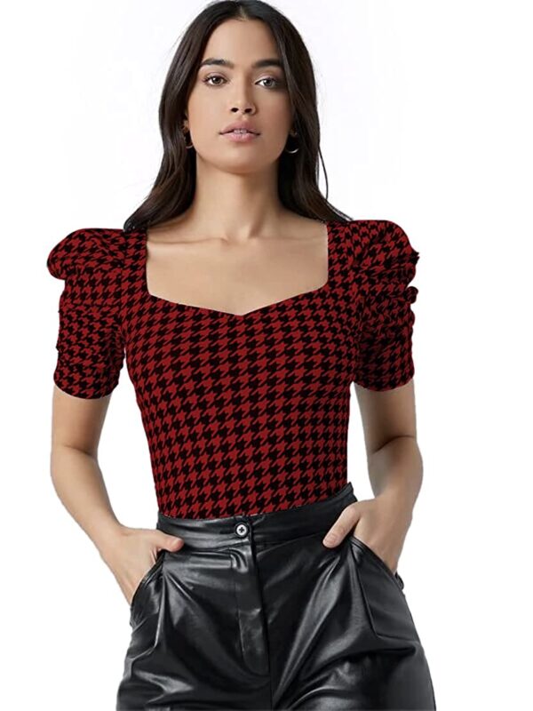 Rajovati Women Puff Sleeve Tops - Image 3