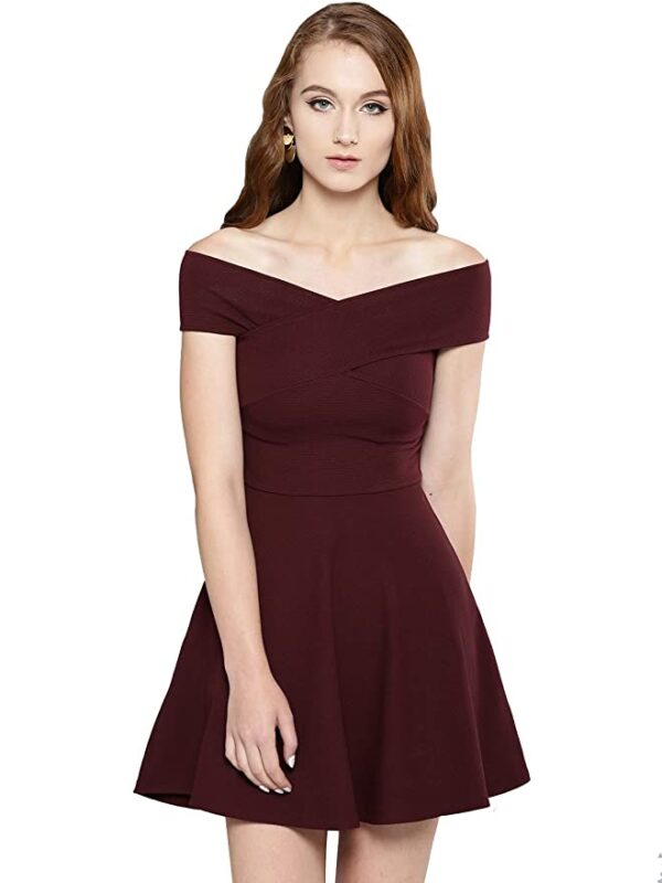 VeniVidiVici Women's Skater Mini Dress