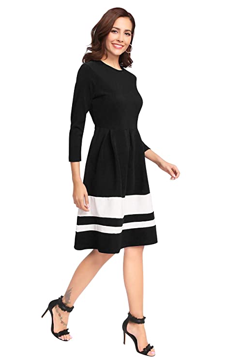 ILLI LONDON Women's Skater Knee Length Dress - Image 2