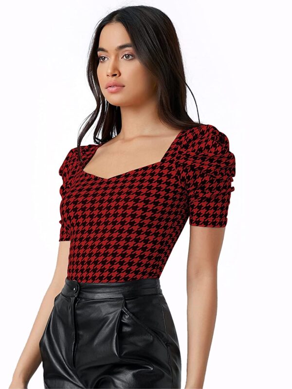 Rajovati Women Puff Sleeve Tops - Image 2