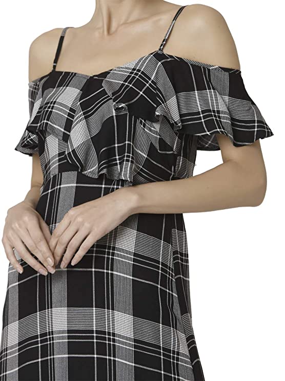 VERO MODA Women's Rayon Shift Maxi Casual Dress - Image 4