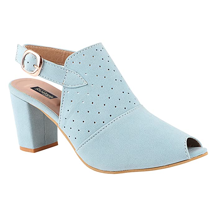 Do Bhai Women Block Heel Pep Toe Ankle Strep Fashion Sandal - Image 2