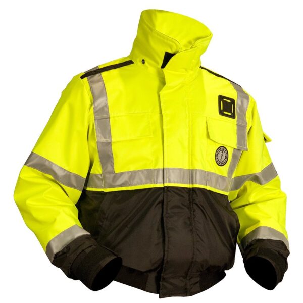 Mustang Survival High Visibility Flotation Bomber Jacket - Image 4